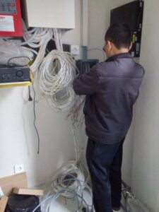 Pemasangan PABX Panasonic KX-NS300 di Pusdiklat Pekerjaan Umum Bandung (2)