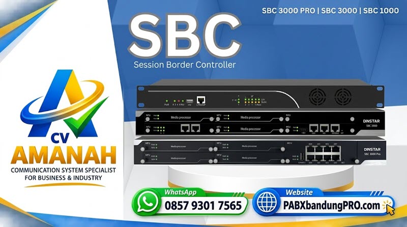 SBC Session Border Controller Dinstar IPPBX Bandung