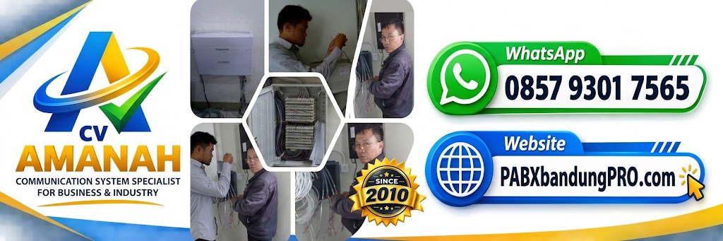 banner pabx bandung teknisi pabx bandung service pabx bandung cv amanah