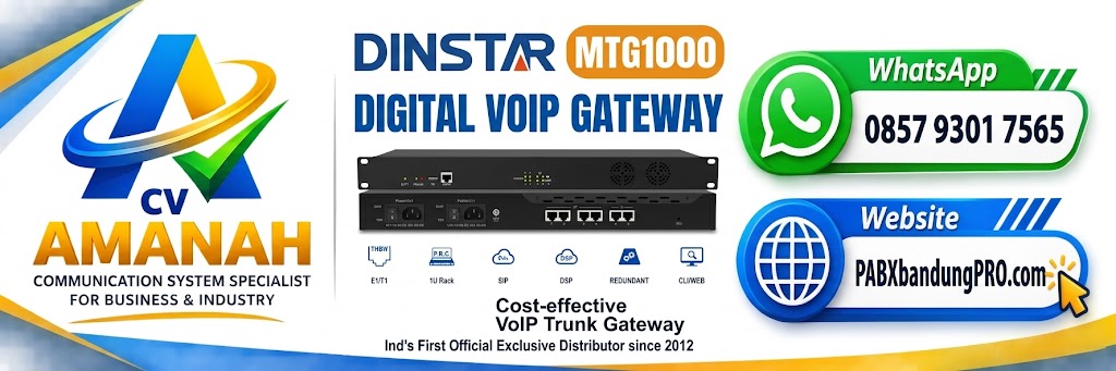 dinstar dgital media gateway bandung harga murah cv amanah