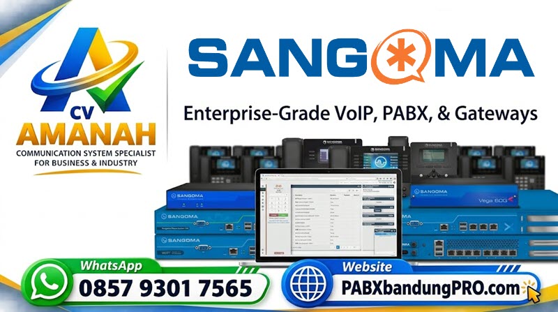 ippbx sangoma bandung cv amanah harga terbaik