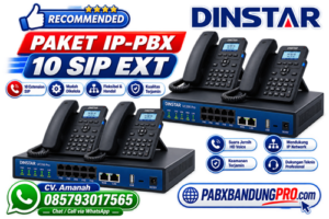 paket ip pabx bandung harga dinstar murah v2