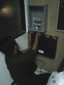pasang pabx Pansonic KX-NS300 di kantor Distarcip Bandung (8)