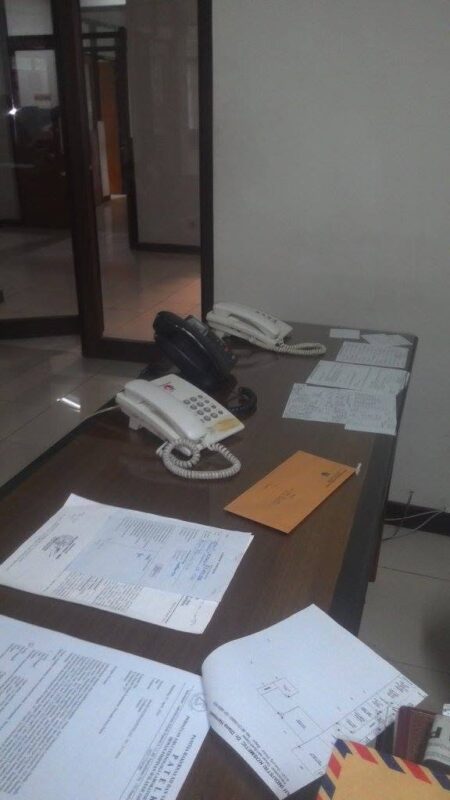 pasang pabx kx-ns300 panasonic di lab dan klinik parahita bandung (2)