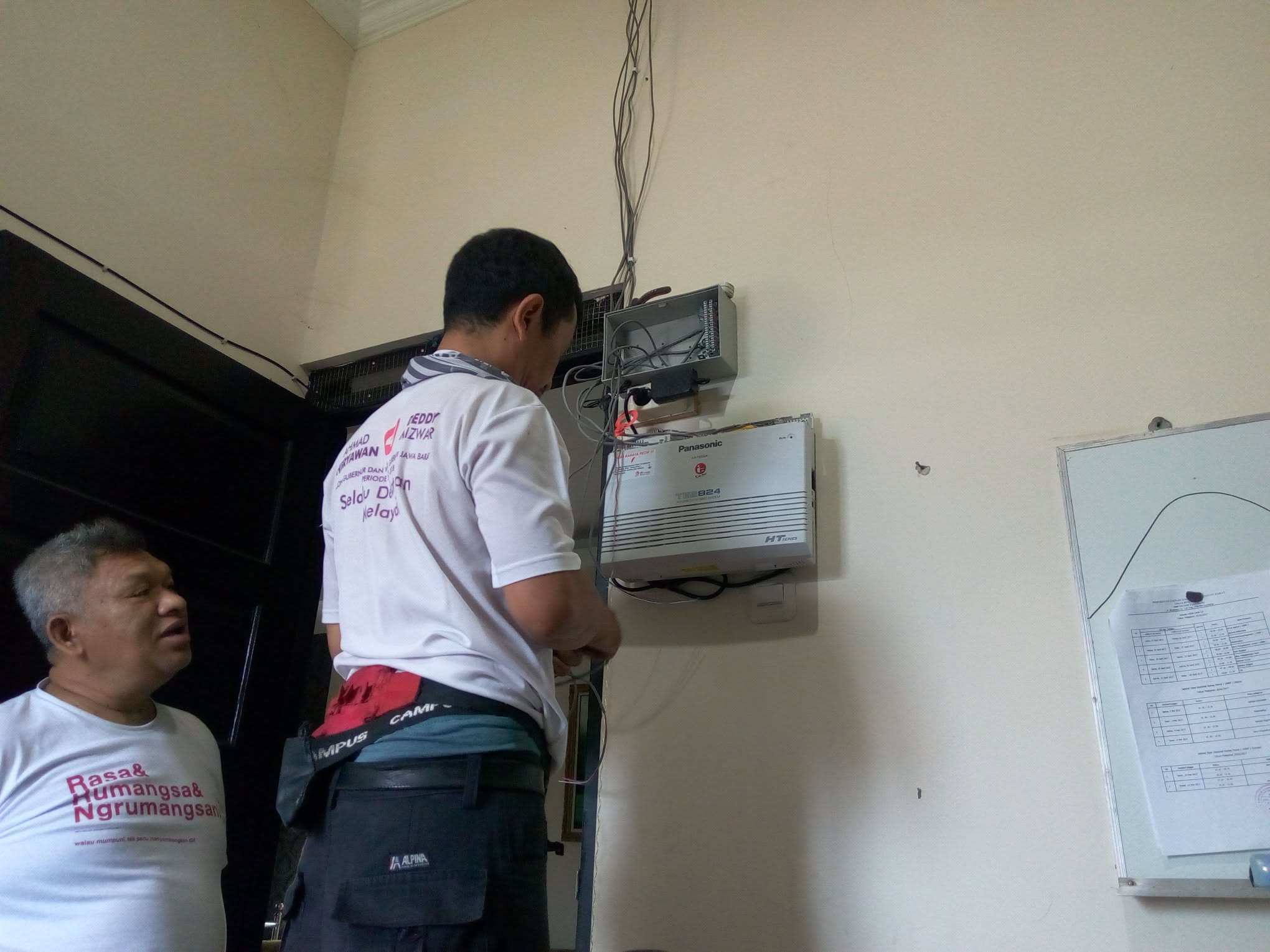 pasang pabx lembang di bidan dian astuti (1)